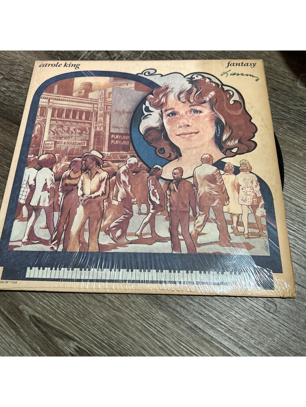 Carole King ♫ Fantasy ♫ 1973 Ode Records Original Vinyl LP Near Mint in Shrink